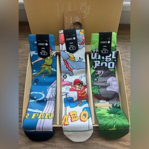 Disney 100 Stance X Travis Millard Sock Box Set With Pins Large